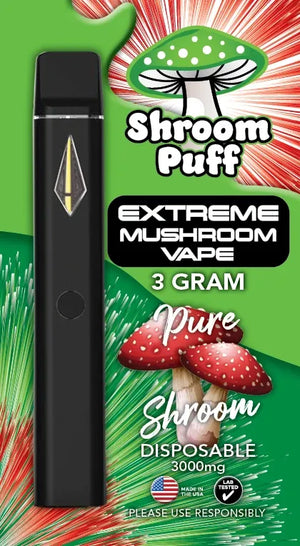 Shroom Puff Extreme Mushroom Disposable Vape 3 Grams