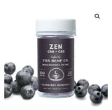 Viia Hemp ZEN gummy CBD and CBN sleep formula