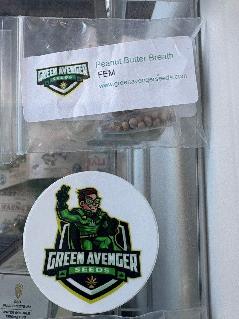 Peanut Butter Breathe- Green Avenger Seeds Feminized novelty collector item