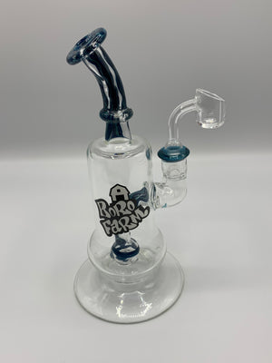 Boro Farms glass rig colored - hempgeek