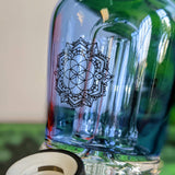 IDAB Puffco Peak attachment glass top - hempgeek