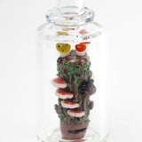 Empire Glassworks Hootie the Owl Woods Forest Puffco Peak Glass Attachment - hempgeek