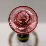 Chuck B Glass bigboy opal rig pink/yellow top 14mm 90 degree - hempgeek
