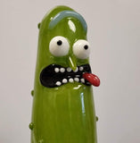 Daniels Glass Art Puffco Peak top for OG or Pro Peak Pickle Rick from Rick and Morty