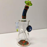 Chuck B Glass bigboy opal rig 14mm 90 degree - hempgeek