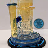 Bronx Glass Mini rig blue accent 10mm 90
