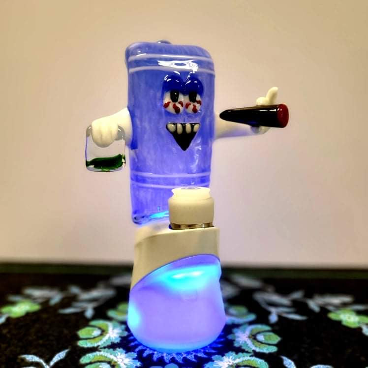 Daniels Glass Art Puffco Peak top for OG or Pro Peak Towlie from SouthPark