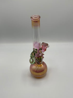 Grinder Glass 14 inch sculpted series water pipe hand made in USA - hempgeek