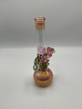 Grinder Glass 14 inch sculpted series water pipe hand made in USA