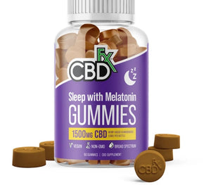 CBDfx 1500mg CBD and Sleep gummies