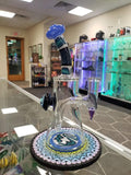 Chuck B Glass bigboy opal rig 14mm 90 degree