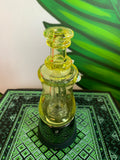 Eternal Flame works Puffco Peak or Peak Pro glass top colored glass with opal @eternalflameworks