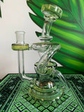 Slugworth Glass recycler color accent