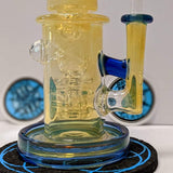 Bronx Glass rig blue accent 14mm 90