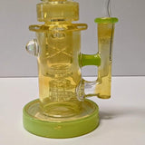 Bronx Glass rig green accent 14mm 90