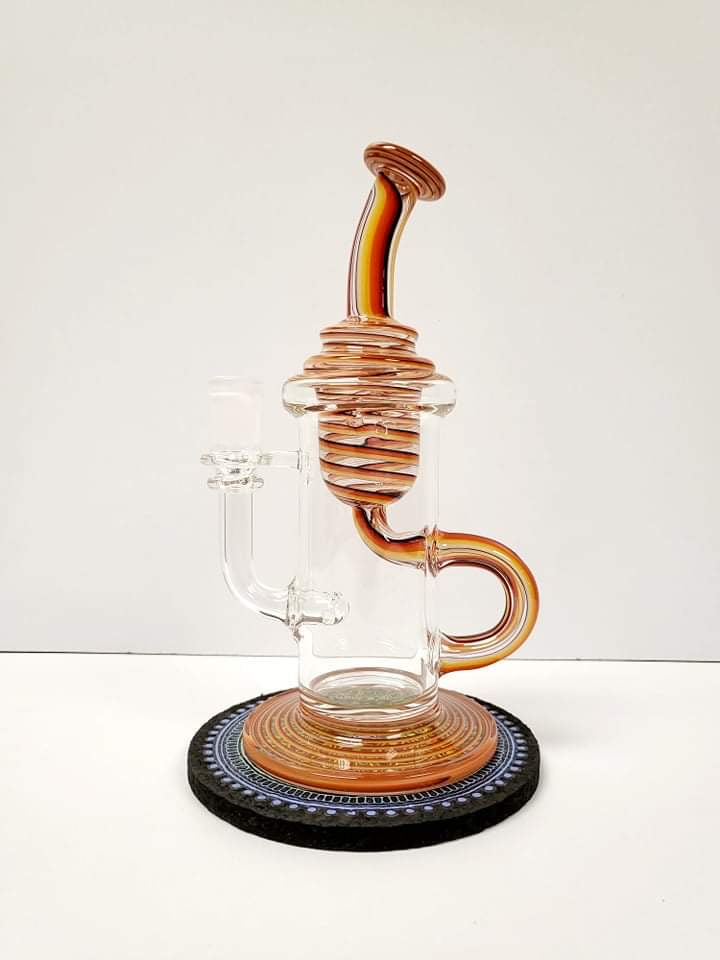 IDAB/PhattAss Glass incycler Rig with color work upgrade