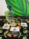 Boro Farms Floater Puffco Peak or peak pro glass top with Color work with matching cap