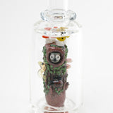 Empire Glassworks Hootie the Owl Woods Forest Puffco Peak Glass Attachment - hempgeek