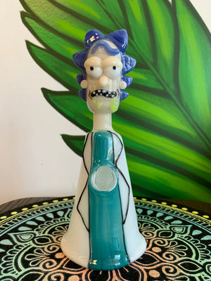 Rick from Rick and Morty by Weapons of Glass Destruction WOGD @WeaponsofGlassDestruction - hempgeek