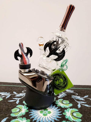 OTG Batman Recycler Puffco Peak or Peak Pro top by Old Town Glass