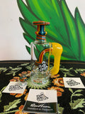 Boro Farms Floater Puffco Peak or peak pro glass top with Color work with matching cap