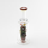 Empire Glassworks Hootie the Owl Woods Forest Puffco Peak Glass Attachment - hempgeek