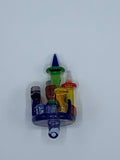 JEBB Glass Rainbow directional carb cap - hempgeek