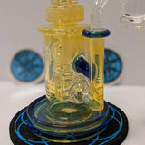 Bronx Glass rig blue accent 14mm 90