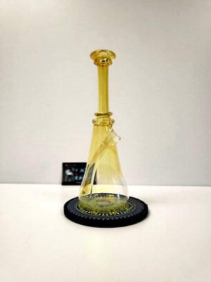 Glass by Yeti fumed rig 14mm 45 degree 10 inch tall