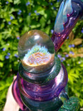 Freeek Glass Terpcycler rig with crushed Opal by Scott Andrews