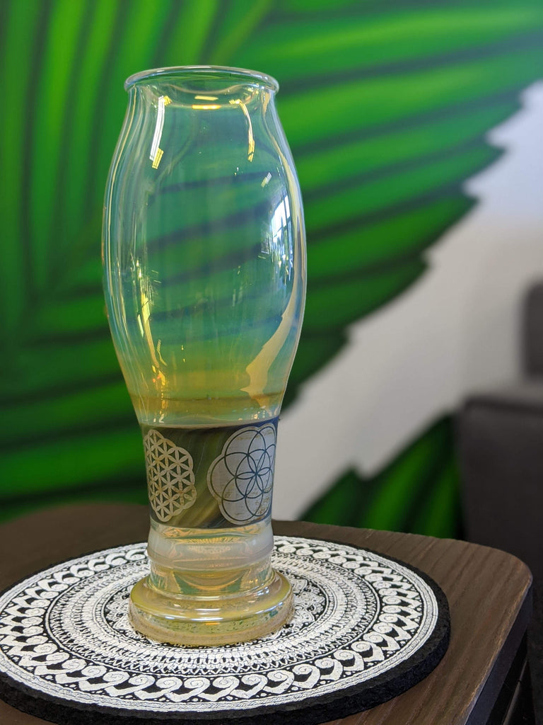 @littlebglass Drinking Glass custom made 1 of 1 - hempgeek