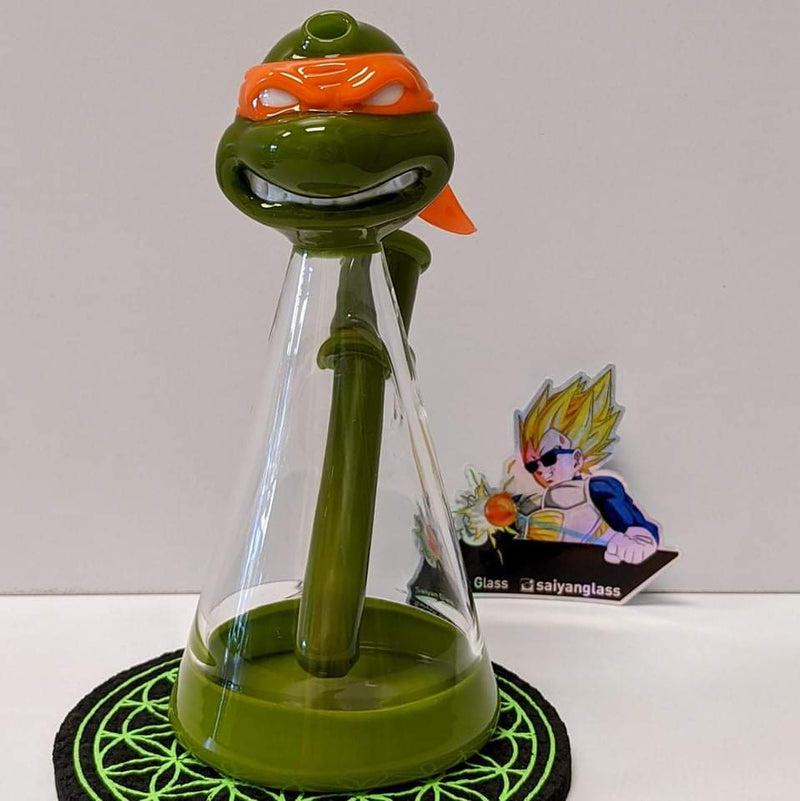 Saiyan Glass @saiyanglass TMNT Michelangelo jammer