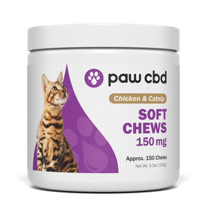 cbdMD Soft Chews For Cats Chicken And Catnip 150mg