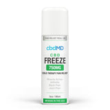 cbdMD Freeze Topicals - Roll on and Squeeze 750mg / Roll On Applicator